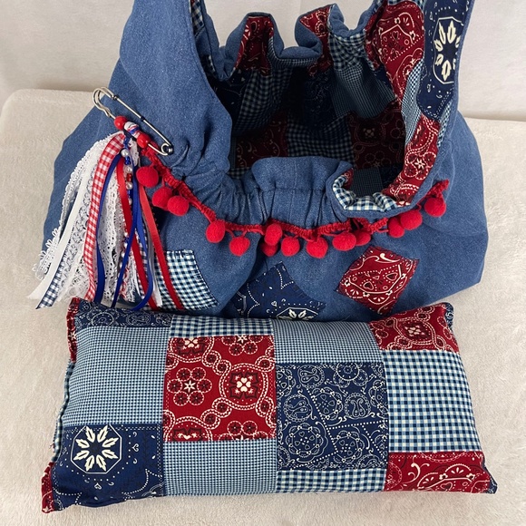 DESIGNER "FURBABY" TOTE CARRIER (NWOT) HANDMADE - Picture 14 of 15